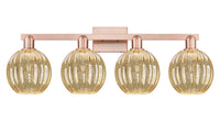 Arcadia Bath Vanity Light Cast Brass