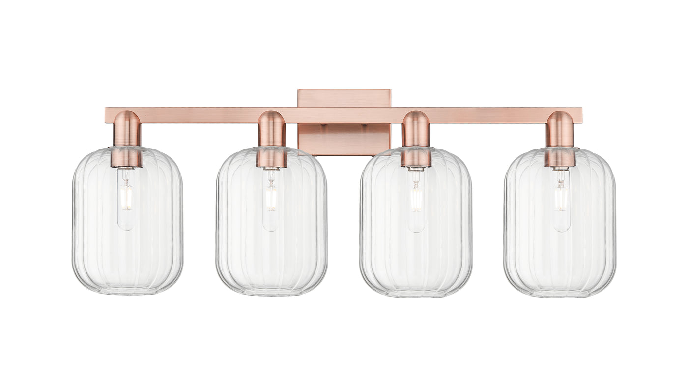Arcadia Bath Vanity Light Cast Brass
