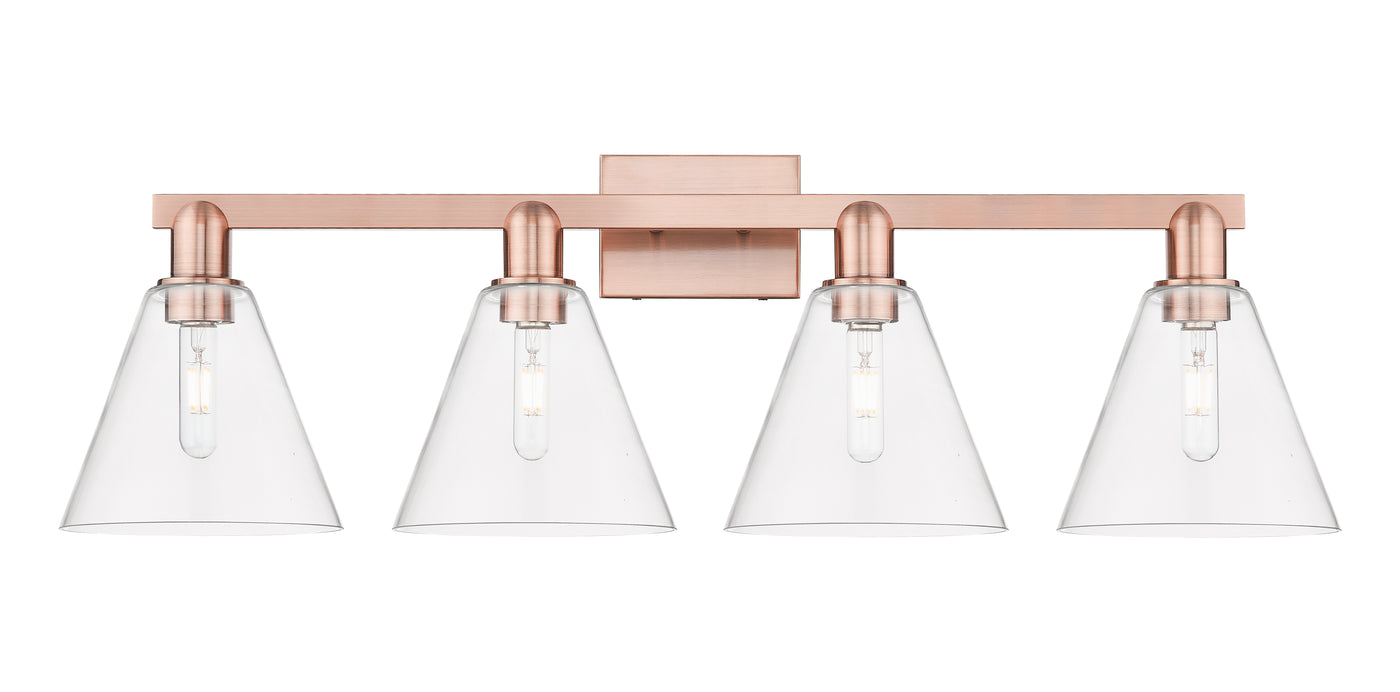 Arcadia Bath Vanity Light Cast Brass