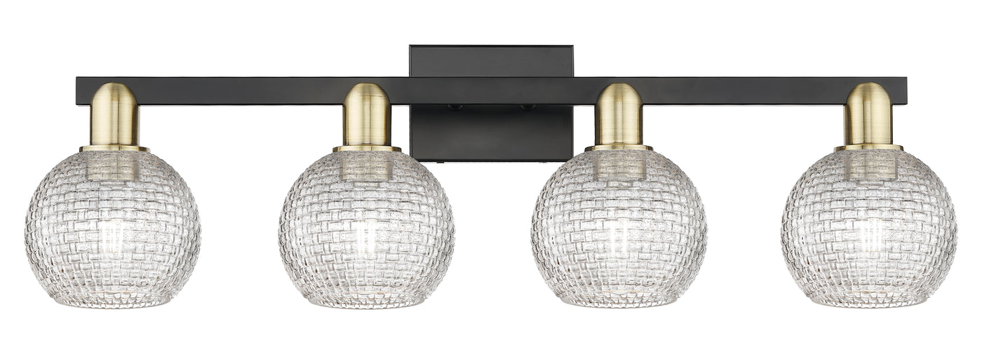 Arcadia Bath Vanity Light Cast Brass