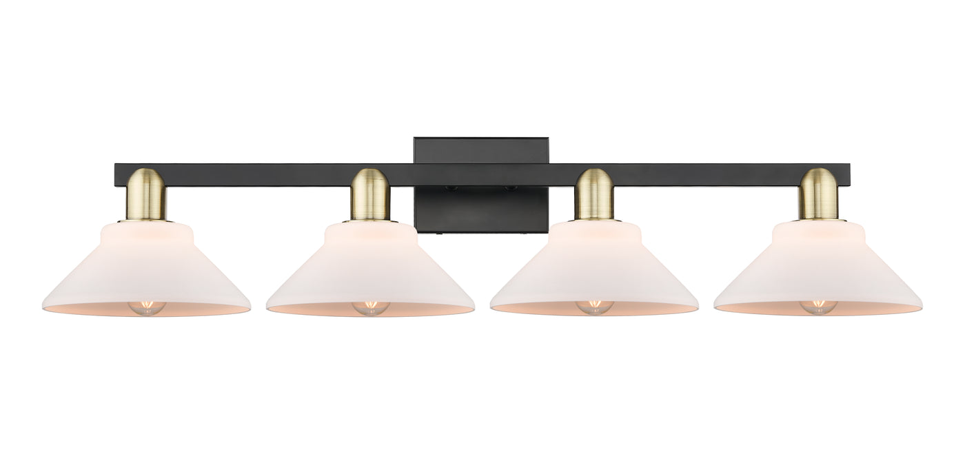 Arcadia Vanity Light Cast Brass Steel Glass