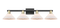 Arcadia Vanity Light Cast Brass Steel Glass