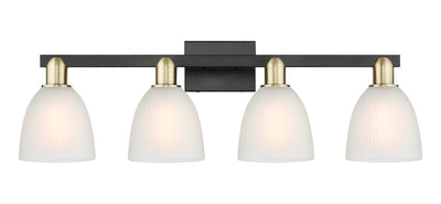 Arcadia Bath Vanity Light 3 Light Brass