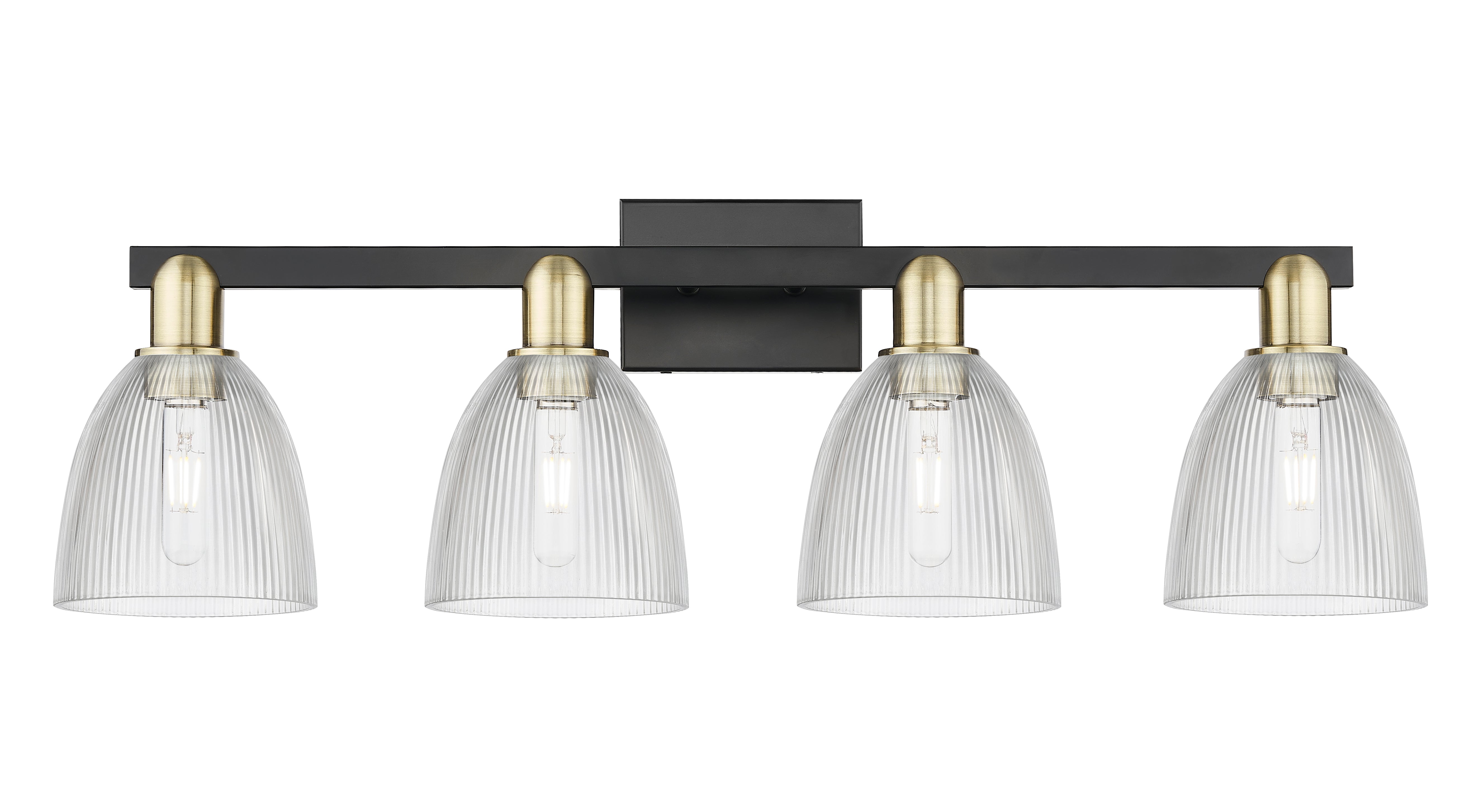 Arcadia Bath Vanity Light 3 Light Brass