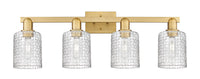 Arcadia Bath Vanity Light Cast Brass Finish