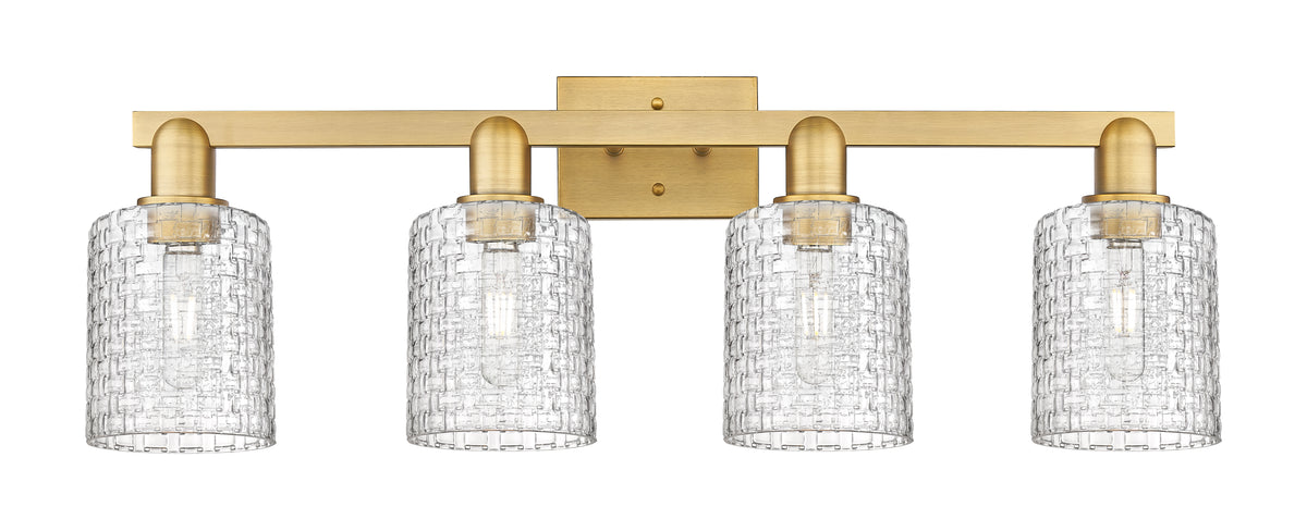 Cobbleskill 32-Inch 4-Light Bath Vanity Light 10.75-Inch High