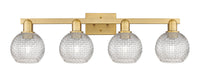 Arcadia Bath Vanity Light Cast Brass