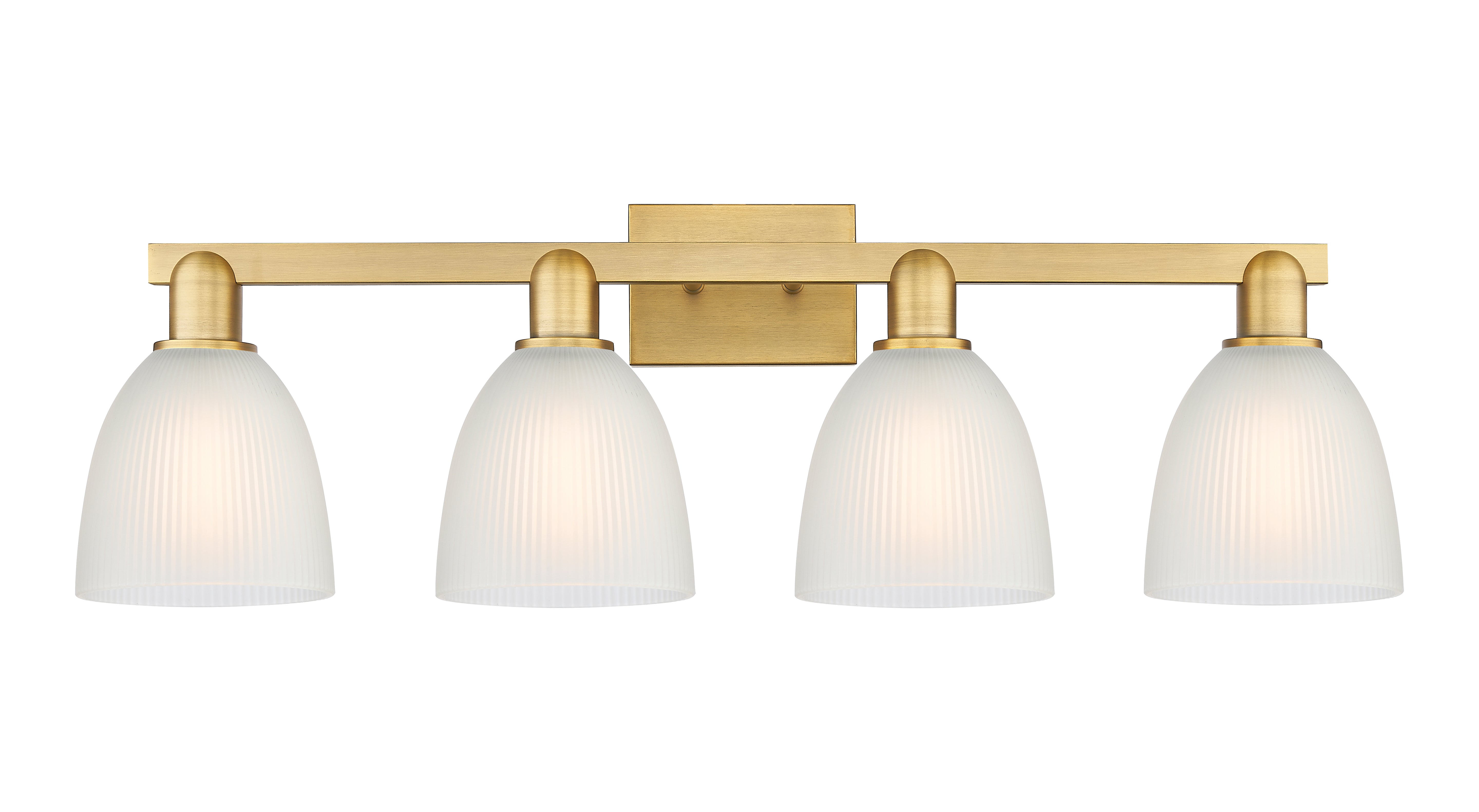 Arcadia Bath Vanity Light 3 Light Brass