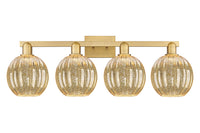 Arcadia Bath Vanity Light Cast Brass