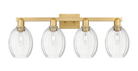 Arcadia Bath Vanity Light Cast Brass Finish
