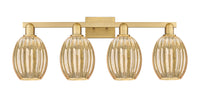 Arcadia Bath Vanity Light Cast Brass Finish