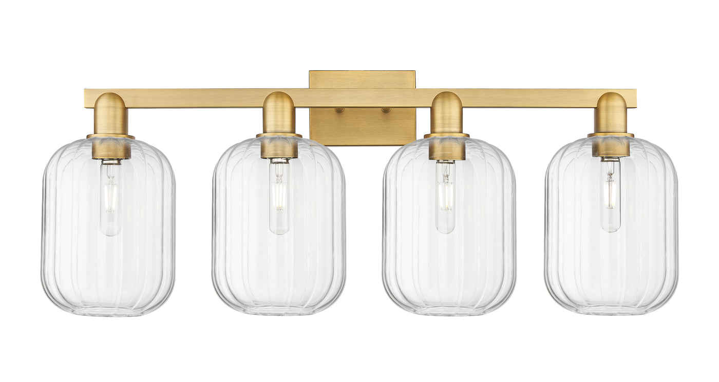 Arcadia Bath Vanity Light Cast Brass