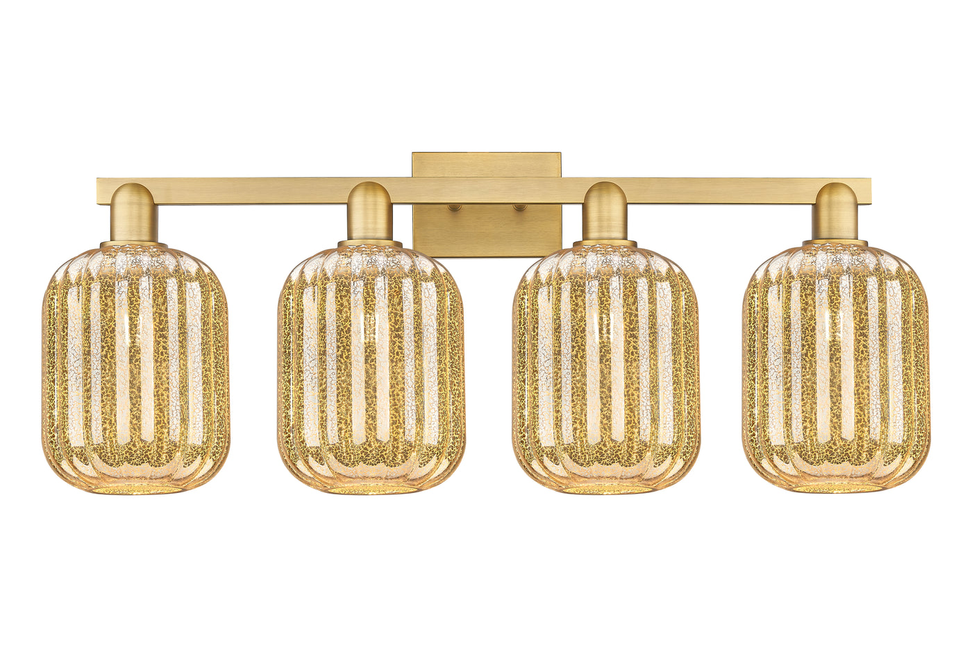 Arcadia Bath Vanity Light Cast Brass