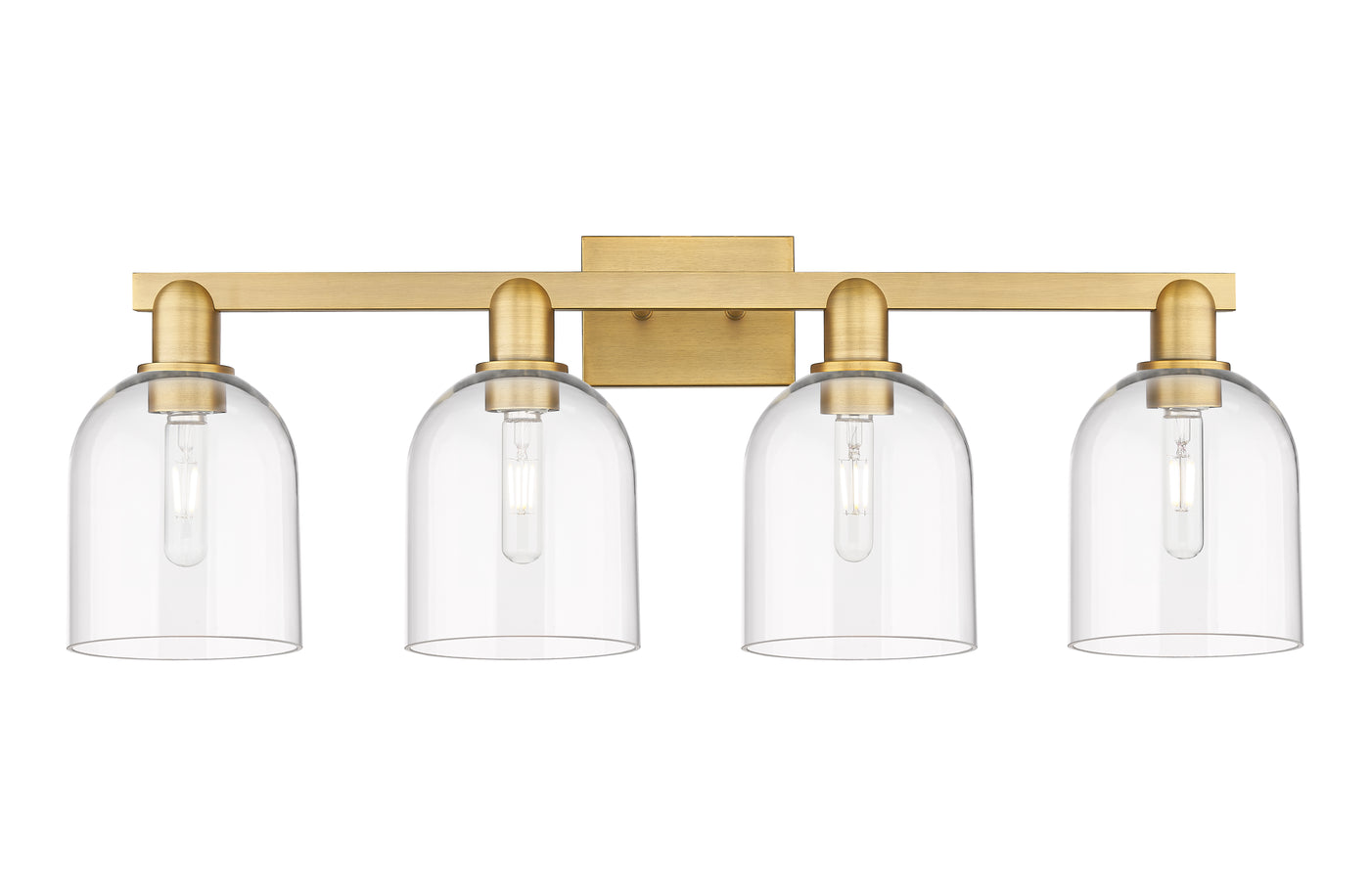Arcadia Bath Vanity Light Cast Brass
