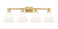 Arcadia Bath Vanity Light Cast Brass