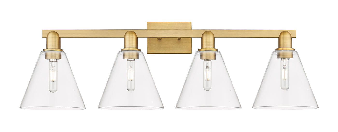 Arcadia Bath Vanity Light Cast Brass
