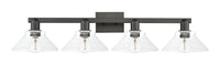 Arcadia Vanity Light Cast Brass Steel Glass