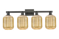 Arcadia Bath Vanity Light Cast Brass