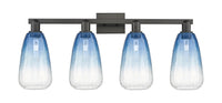 Arcadia Bath Vanity Light Cast Brass Glass
