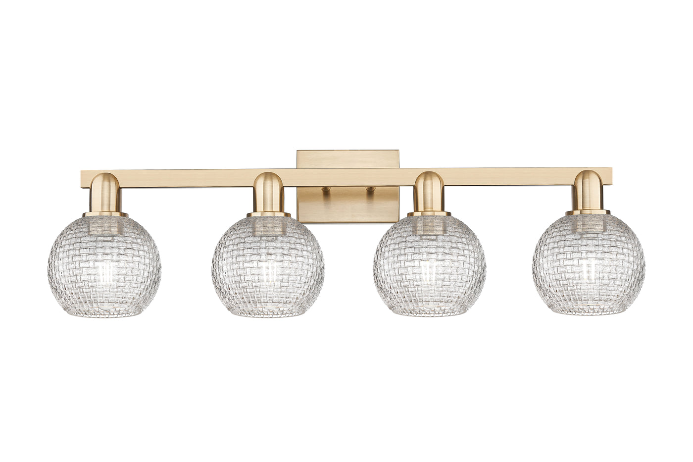 Arcadia Bath Vanity Light Cast Brass