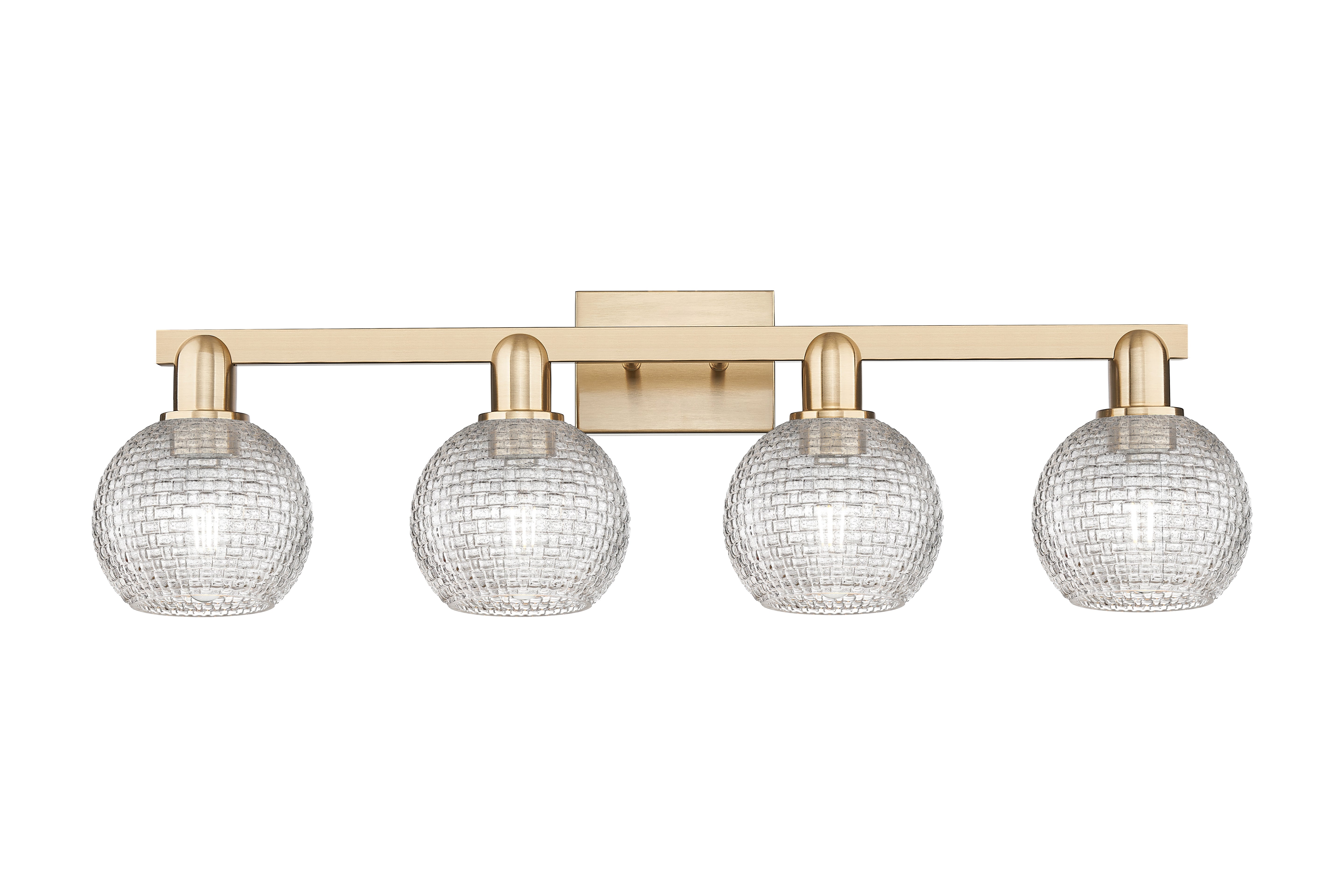 Arcadia Bath Vanity Light Cast Brass