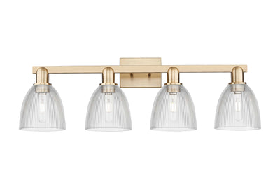 Arcadia Bath Vanity Light 3 Light Brass