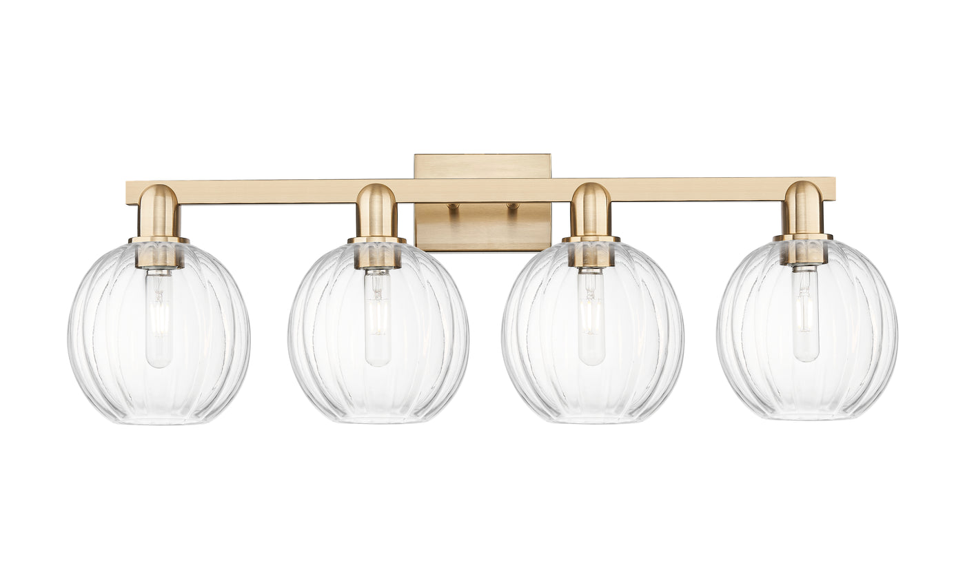 Arcadia Bath Vanity Light Cast Brass