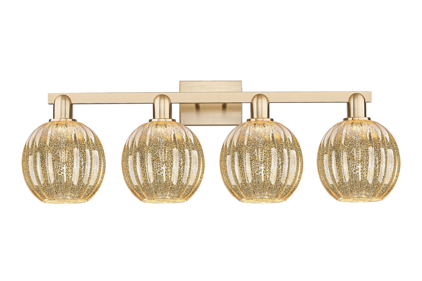 Arcadia Bath Vanity Light Cast Brass