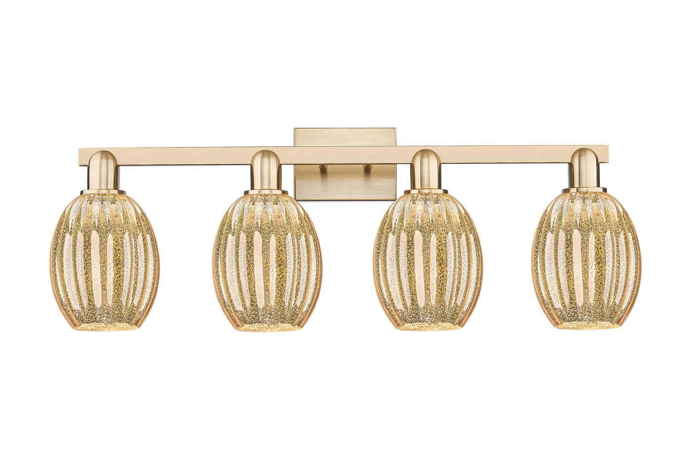 Arcadia Bath Vanity Light Cast Brass Finish