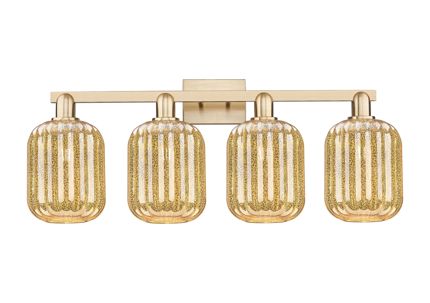 Arcadia Bath Vanity Light Cast Brass