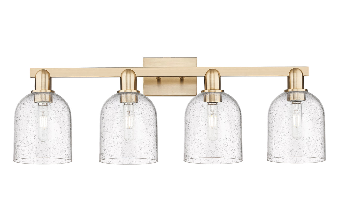 Arcadia Bath Vanity Light Cast Brass