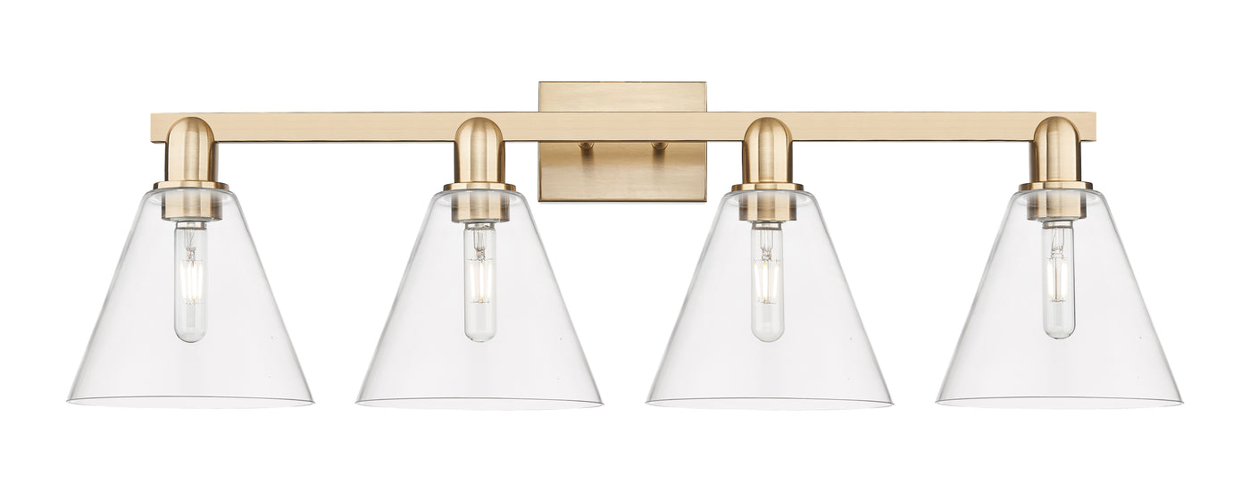 Arcadia Bath Vanity Light Cast Brass