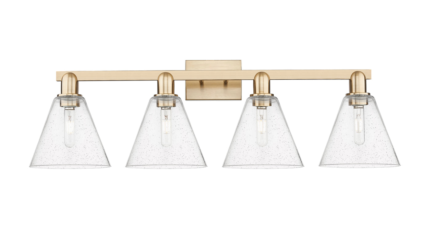 Arcadia Bath Vanity Light Cast Brass