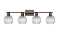 Arcadia Bath Vanity Light Cast Brass
