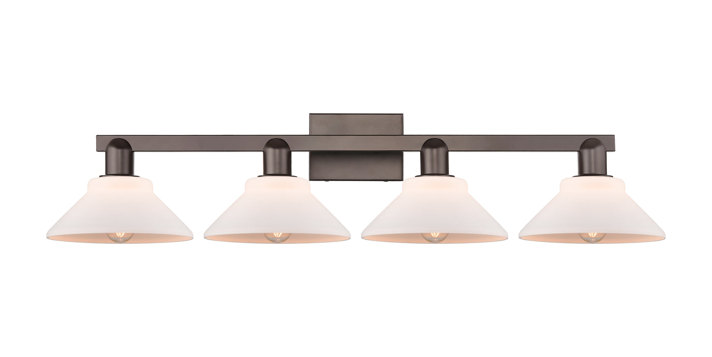 Arcadia Vanity Light Cast Brass Steel Glass