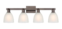 Arcadia Bath Vanity Light 3 Light Brass