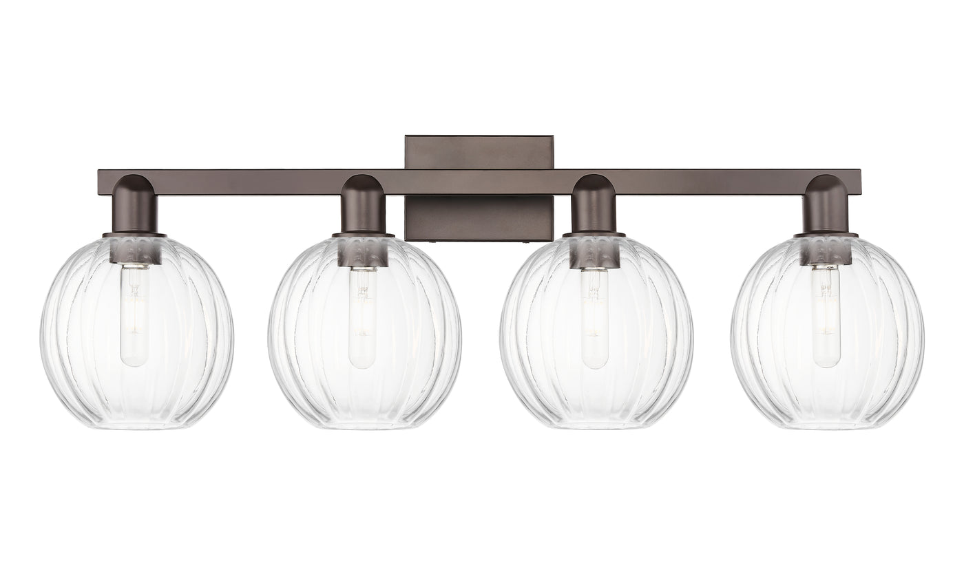 Arcadia Bath Vanity Light Cast Brass