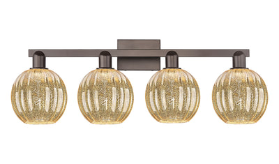 Arcadia Bath Vanity Light Cast Brass