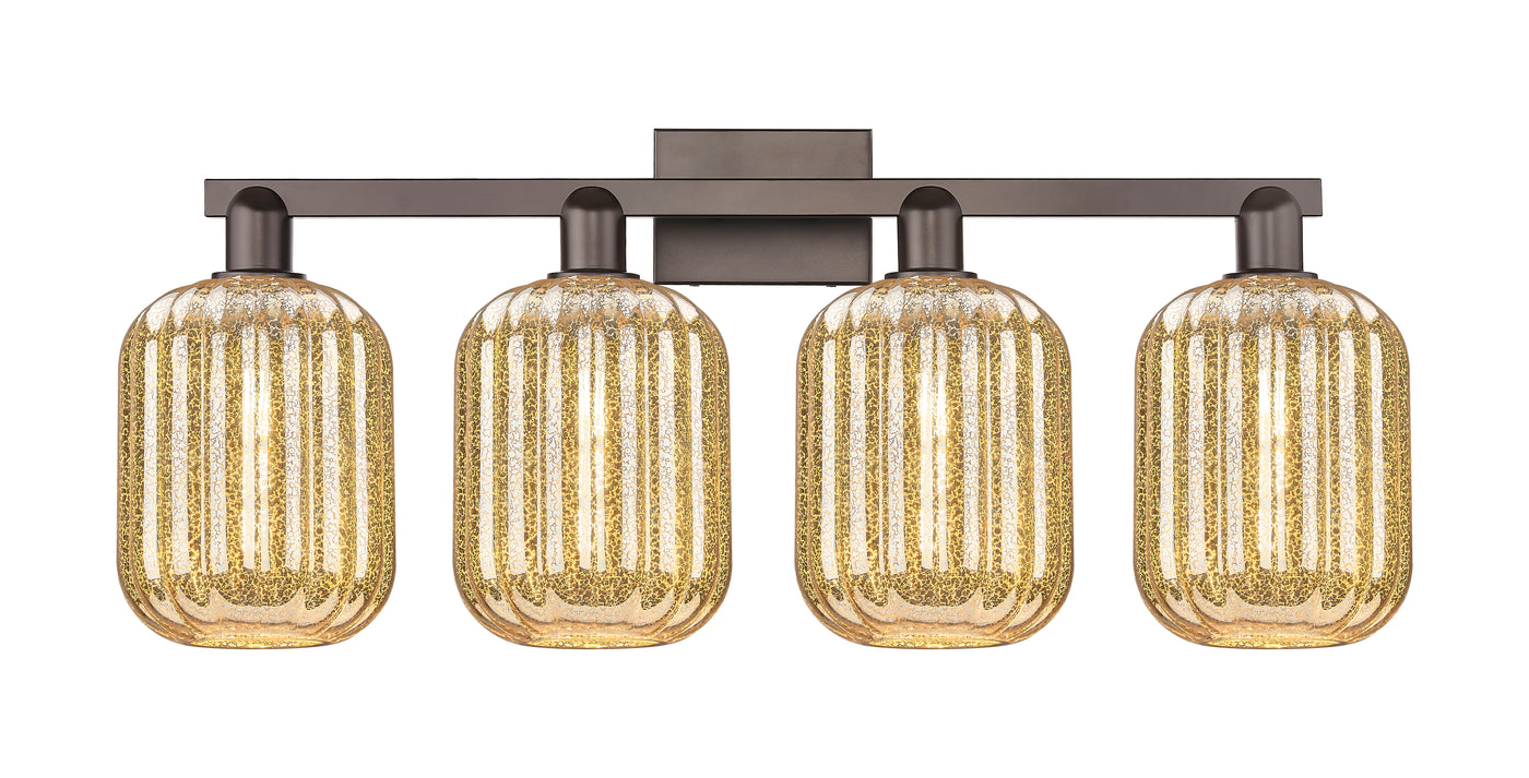 Arcadia Bath Vanity Light Cast Brass