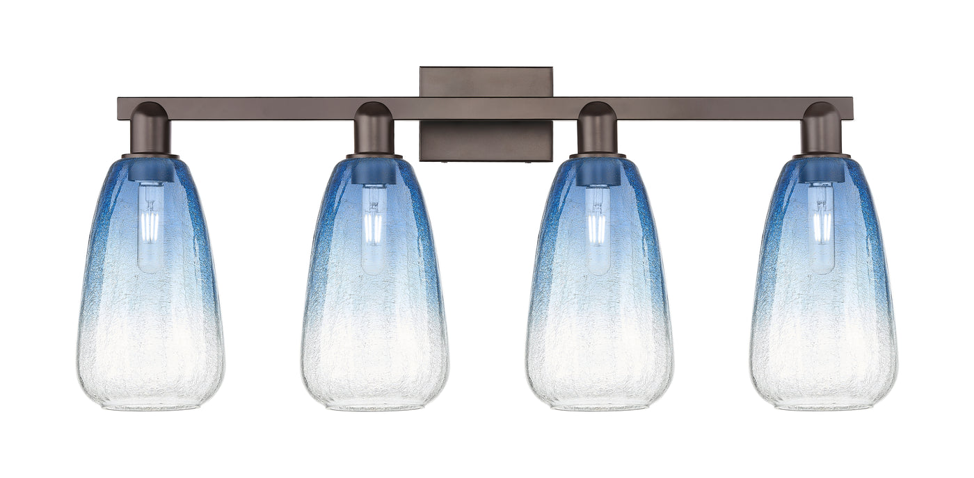 Arcadia Bath Vanity Light Cast Brass Glass
