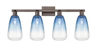 Arcadia Bath Vanity Light Cast Brass Glass