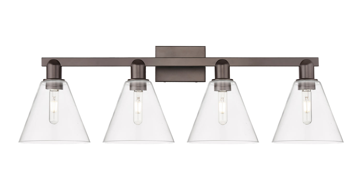 Arcadia Bath Vanity Light Cast Brass