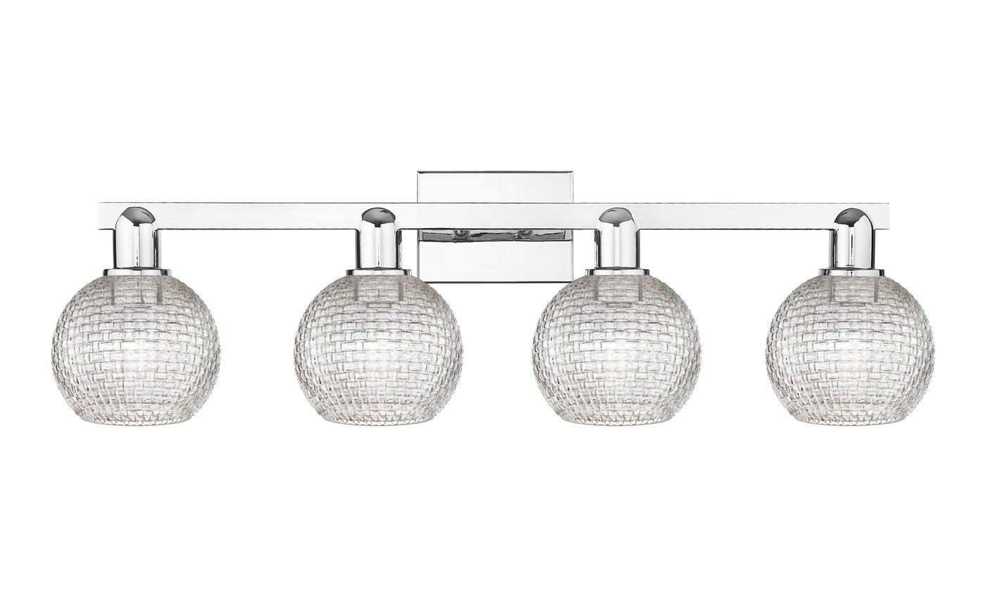 Arcadia Bath Vanity Light Cast Brass