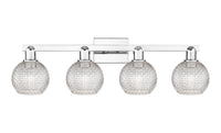 Arcadia Bath Vanity Light Cast Brass