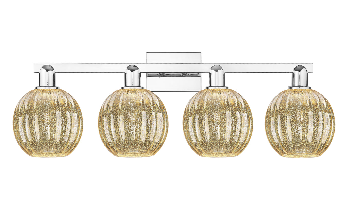 Arcadia Bath Vanity Light Cast Brass