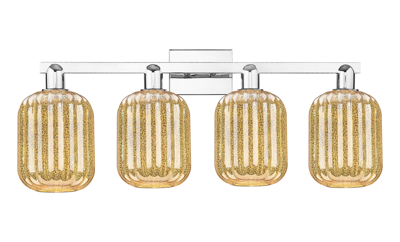 Arcadia Bath Vanity Light Cast Brass