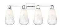Arcadia Bath Vanity Light Cast Brass Glass