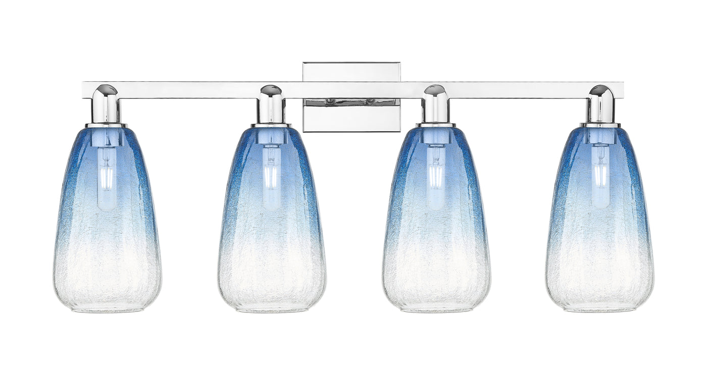 Arcadia Bath Vanity Light Cast Brass Glass