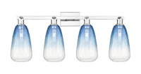 Arcadia Bath Vanity Light Cast Brass Glass