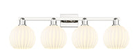 Arcadia Bath Vanity Light Brass Glass Steel